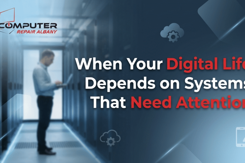 When Your Digital Life Depends on Systems That Need Attention