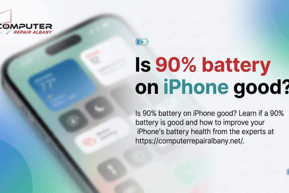 Is 90% battery on iPhone good