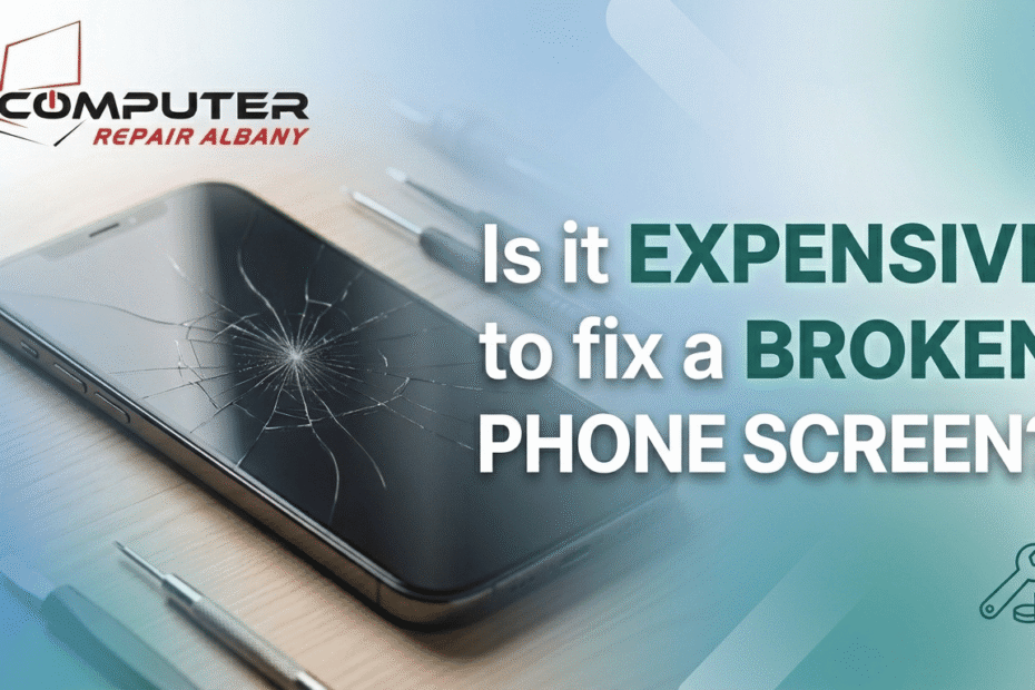 Is it expensive to fix a broken phone screen?