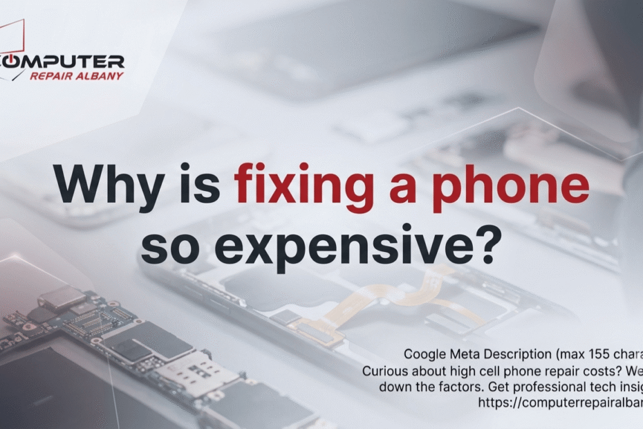 Why is fixing a phone so expensive
