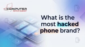 What is the most hacked phone brand?
