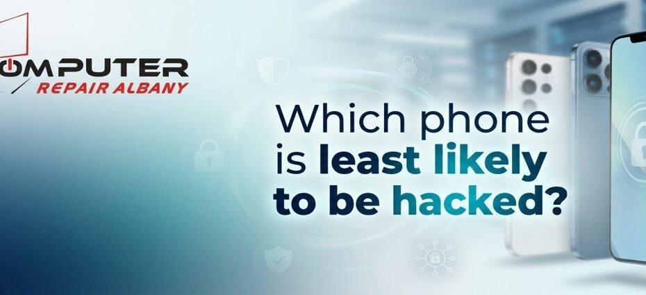 Which phone is least likely to be hacked?