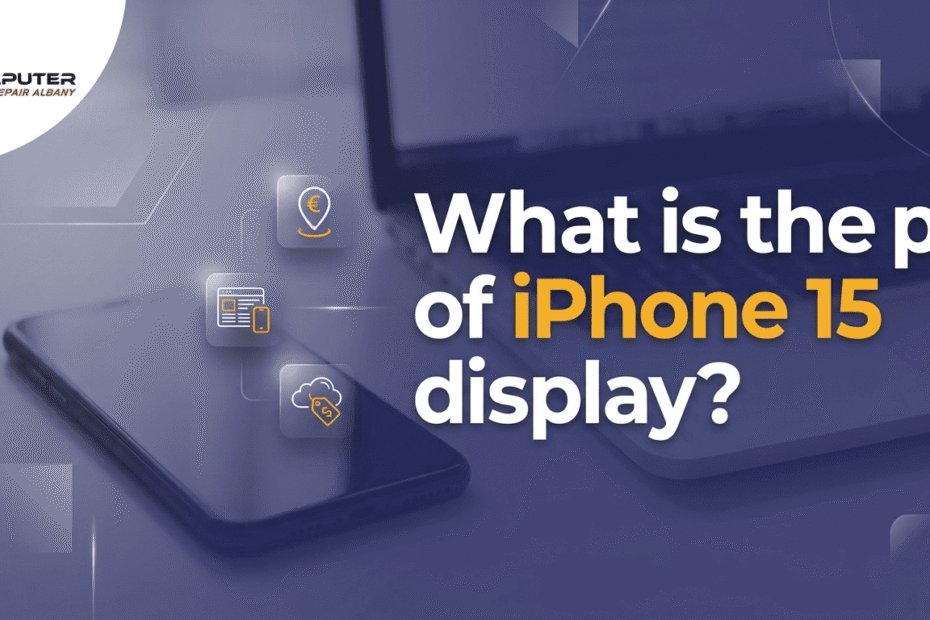 What is the price of iPhone 15 display?
