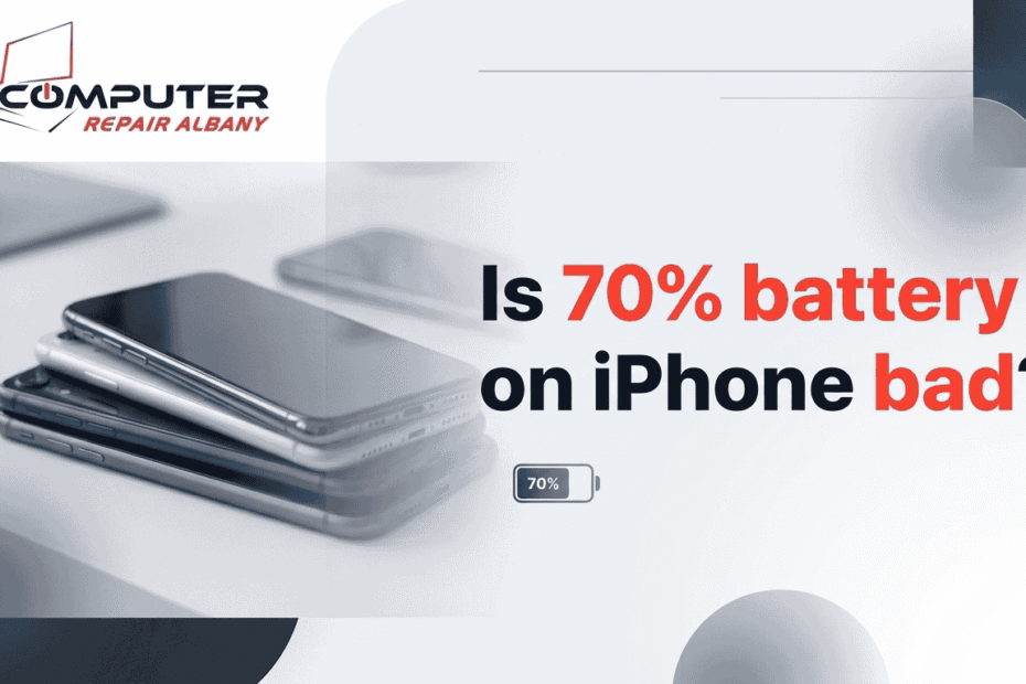 Is 70% battery on iPhone bad